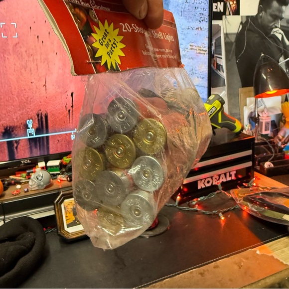 Vibrant Shotgun Shell Party Lights - Picture 4 of 4